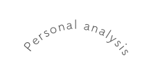 Personal analysis